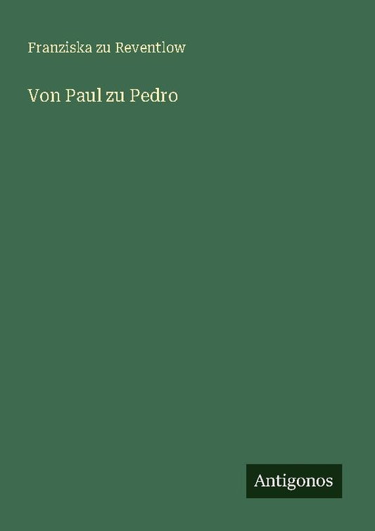 Von Paul zu Pedro