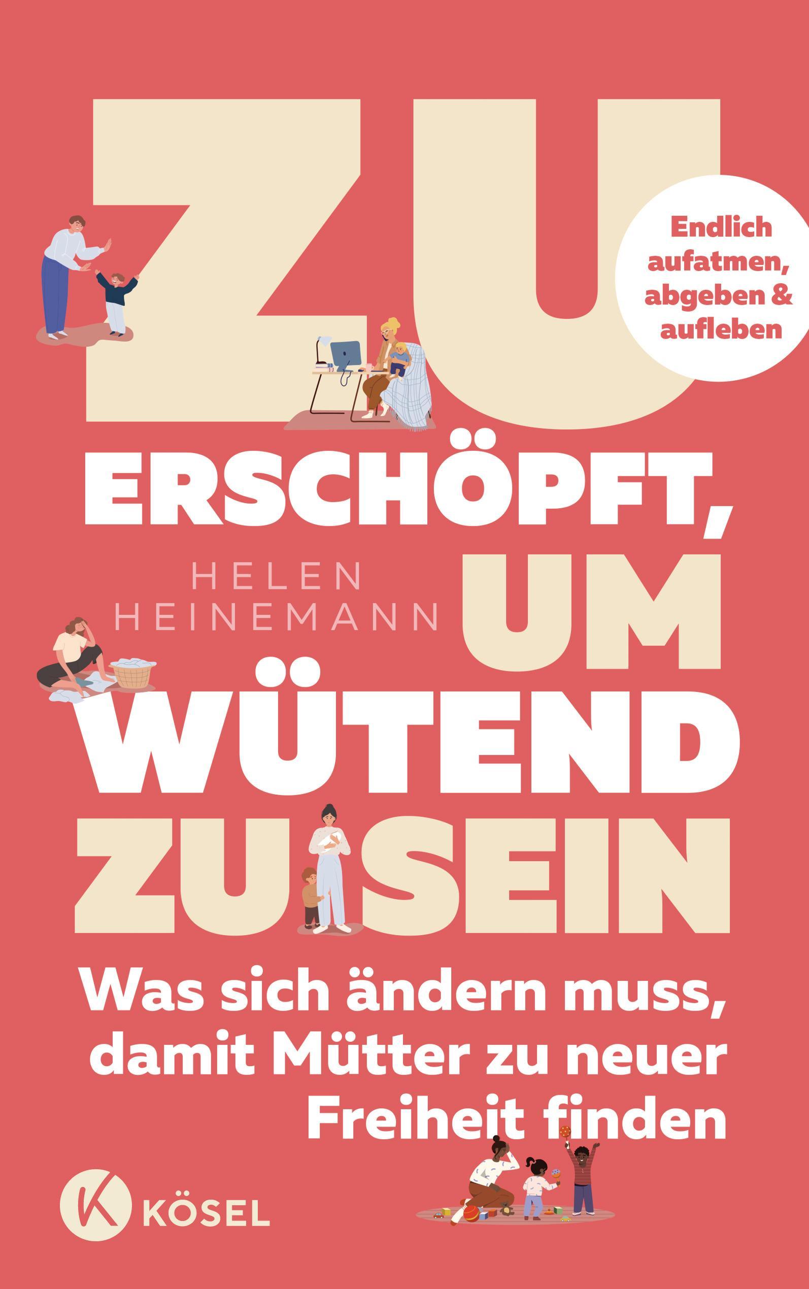 Buchcover: Zu erschöpft, um wütend zu sein
