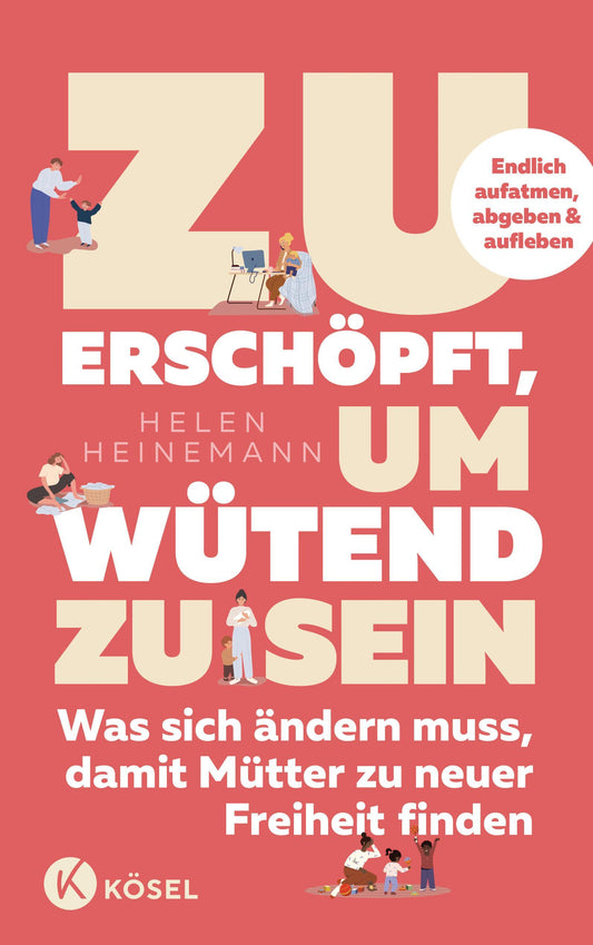 Buchcover: Zu erschöpft, um wütend zu sein