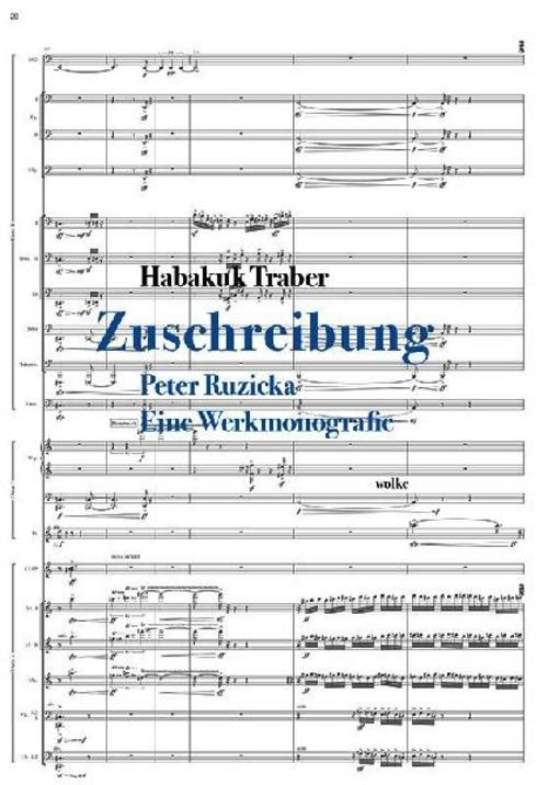 ZUSCHREIBUNG