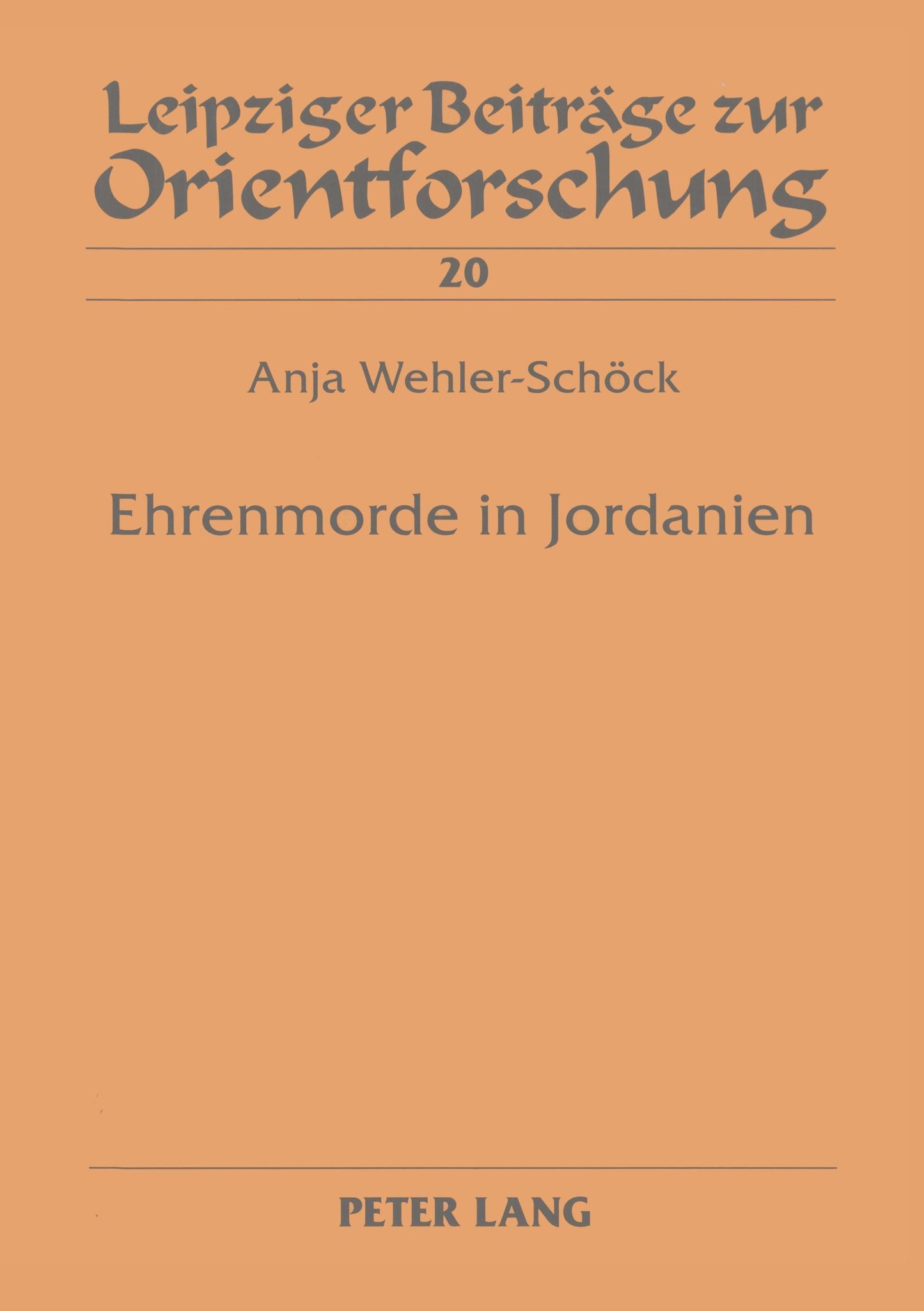 Ehrenmorde in Jordanien