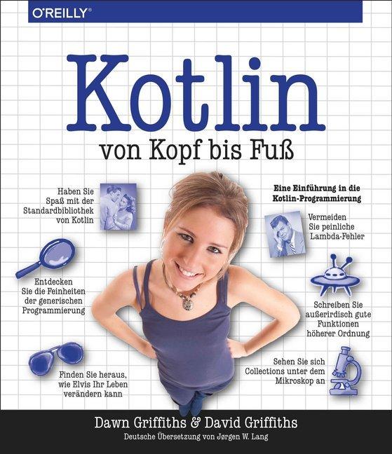 Buchcover: Kotlin von Kopf bis Fuß