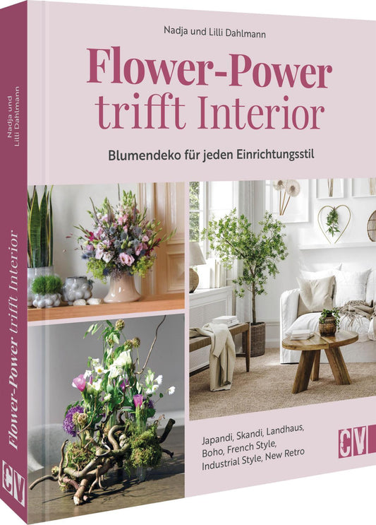 Buchcover: Flower-Power trifft Interior