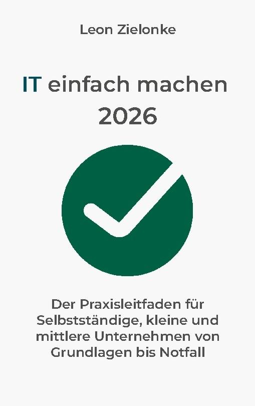 Buchcover: IT einfach machen 2026
