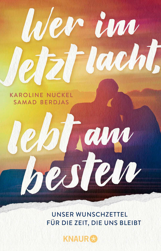 Buchcover: Wer im Jetzt lacht, lebt am besten