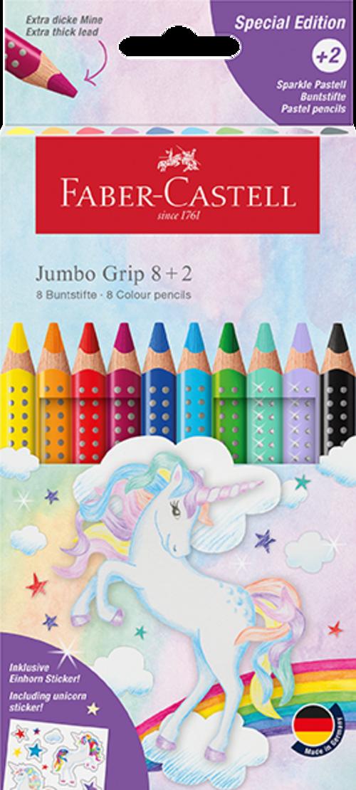 Buchcover: Jumbo Grip Buntstifte Einhorn 10er