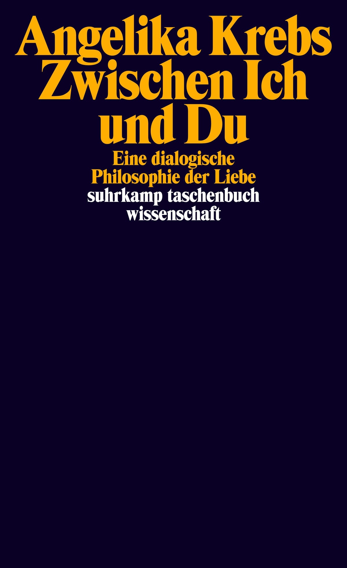 Buchcover: Zwischen Ich und Du