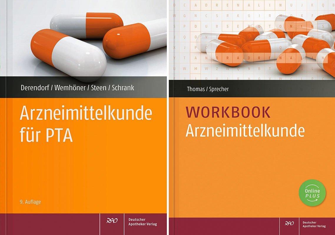 Buchcover: Arzneimittelkunde-Workbook mit Arzneimittelkunde für PTA