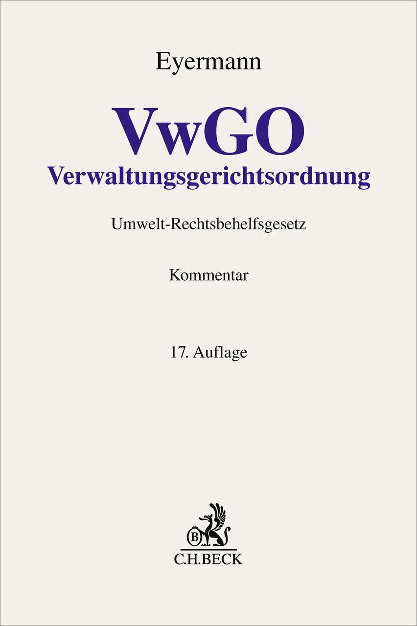 Verwaltungsgerichtsordnung. VwGO