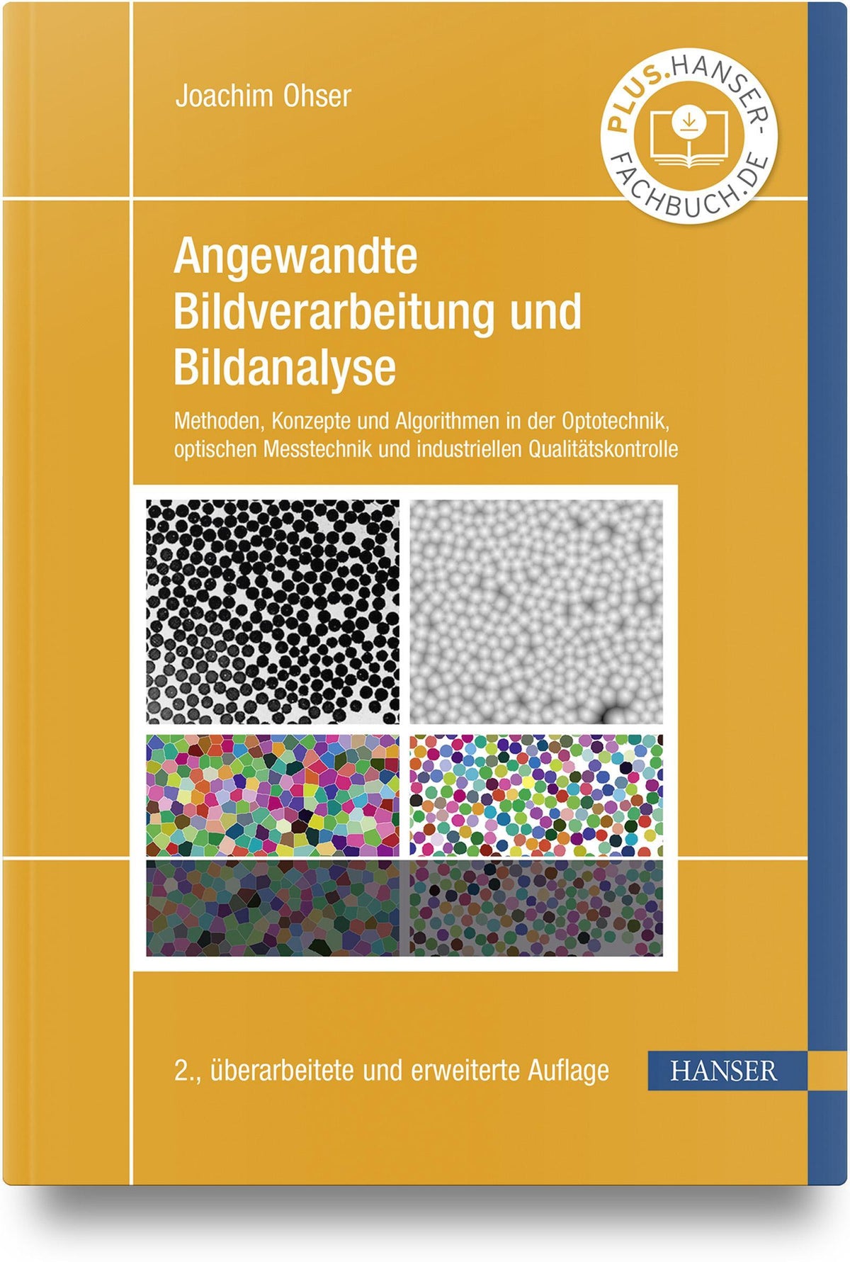 Buchcover: Angewandte Bildverarbeitung und Bildanalyse