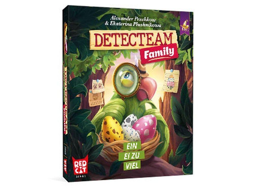 Buchcover: Detecteam Family: Ein Ei zu viel