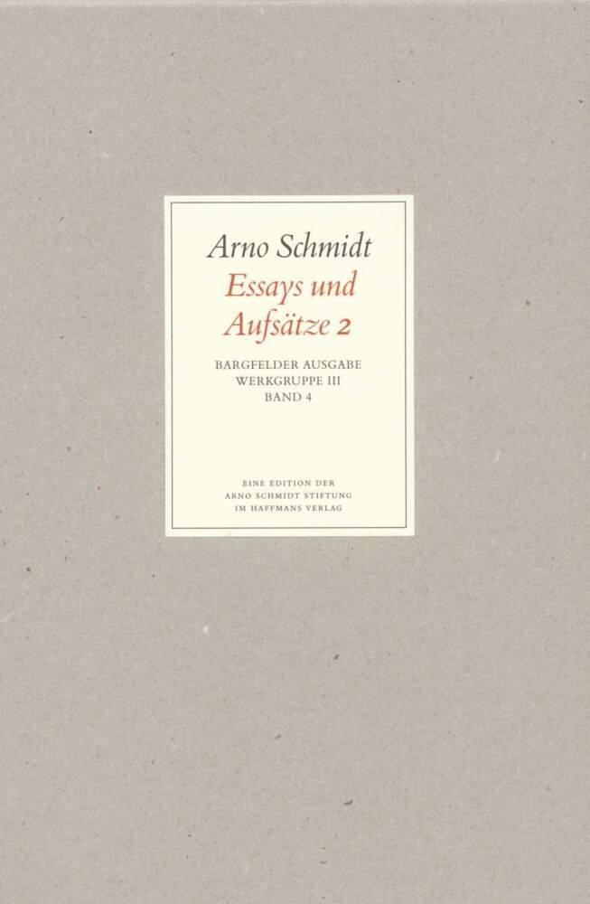 Essays und Aufsätze.Tl.2