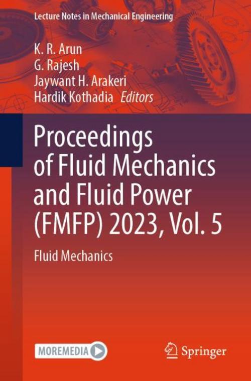 Buchcover: Proceedings of Fluid Mechanics and Fluid Power (FMFP) 2023, Vol. 5