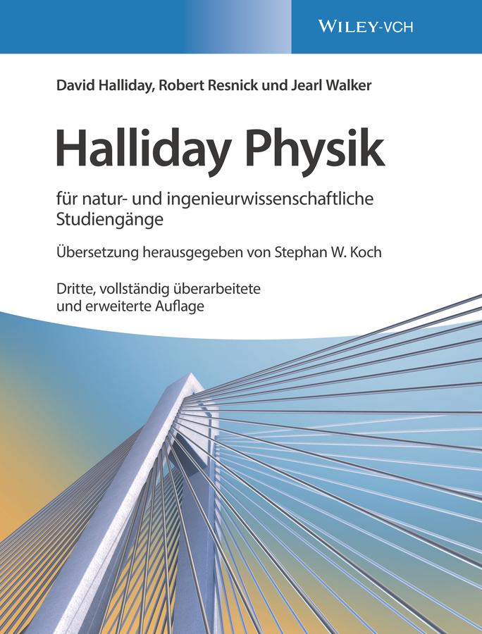 Buchcover: Halliday Physik für natur- und ingenieurwissenschaftliche Studiengänge