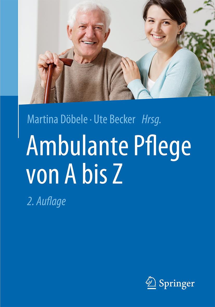 Buchcover: Ambulante Pflege von A bis Z