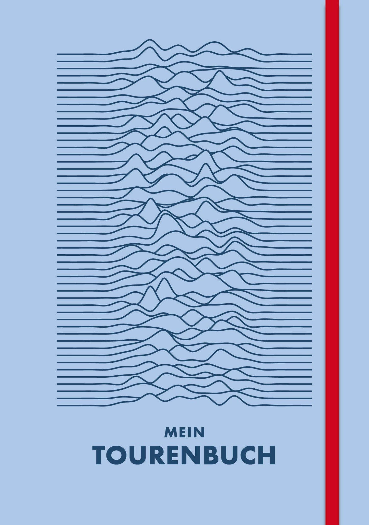 Mein Tourenbuch (Farbe: blau)