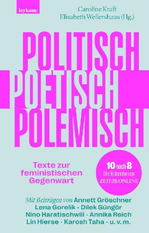 Buchcover: Politisch, poetisch, polemisch