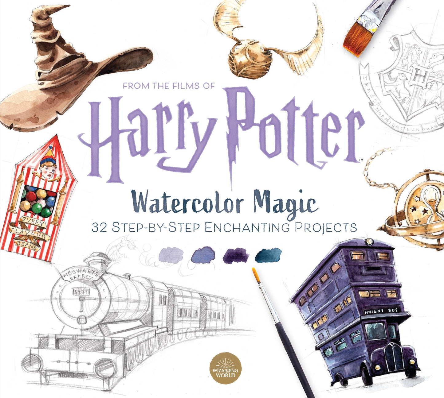 Harry Potter Watercolor Magic