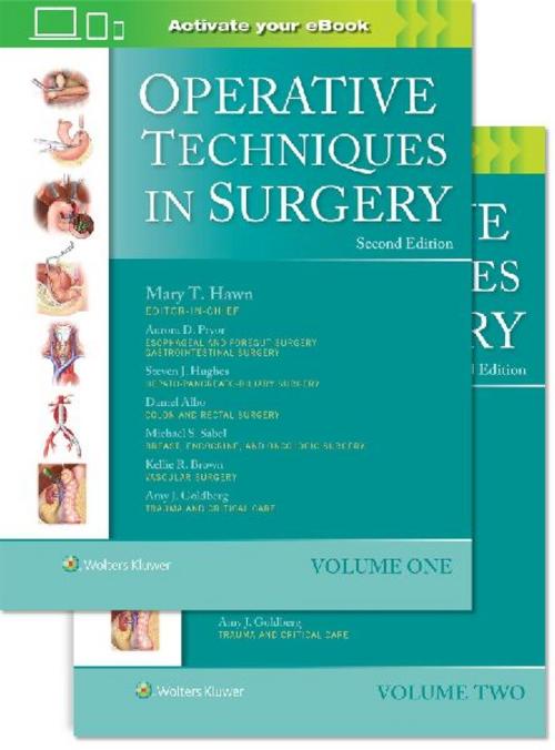 Buchcover: Operative Techniques in Surgery: Print + eBook with Multimedia