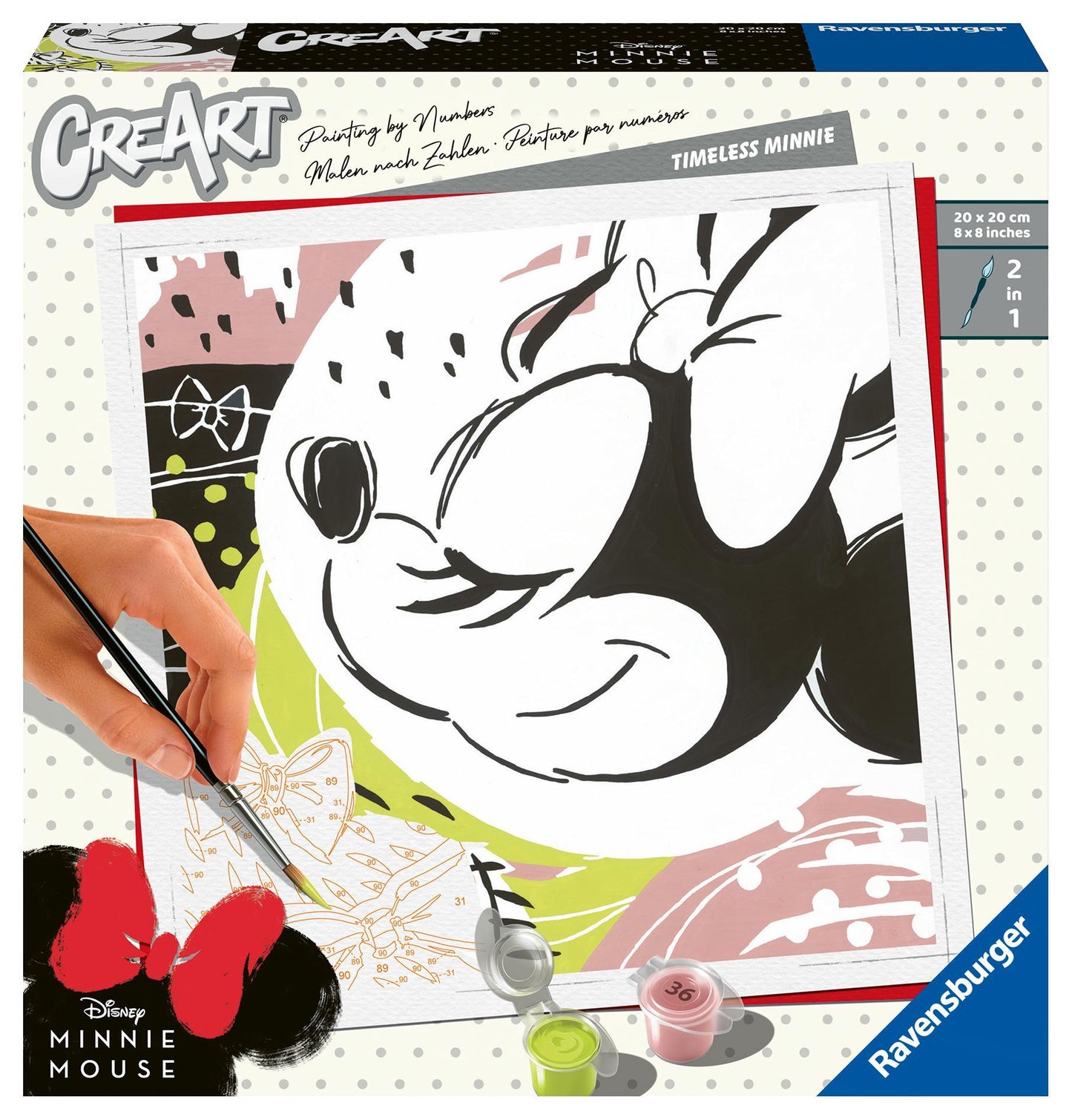 Malen nach Zahlen CreArt - Zeitlose Minnie