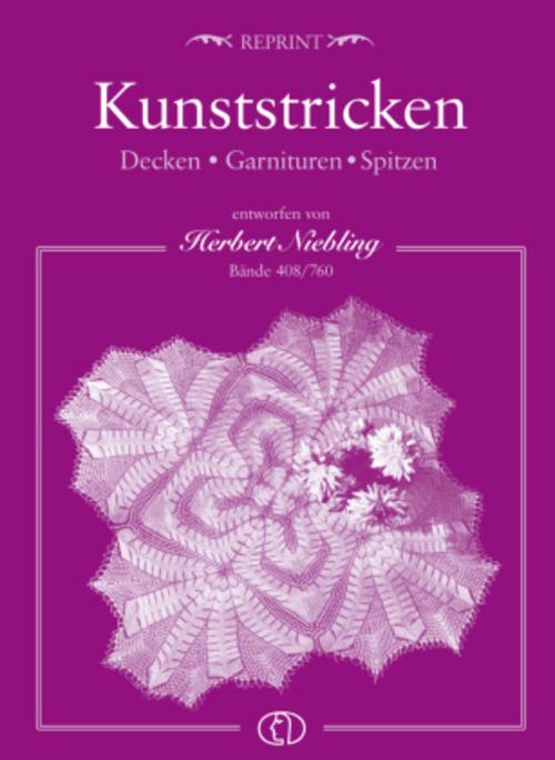 Buchcover: Kunststricken. Decken, Garnituren, Spitzen, m. 2 Buch, m. 3 Beilage
