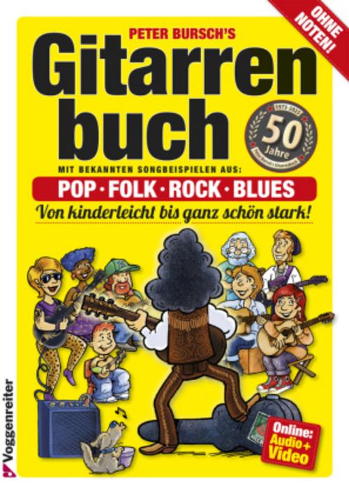 Gitarrenbuch 1. Mit Audio und Video online