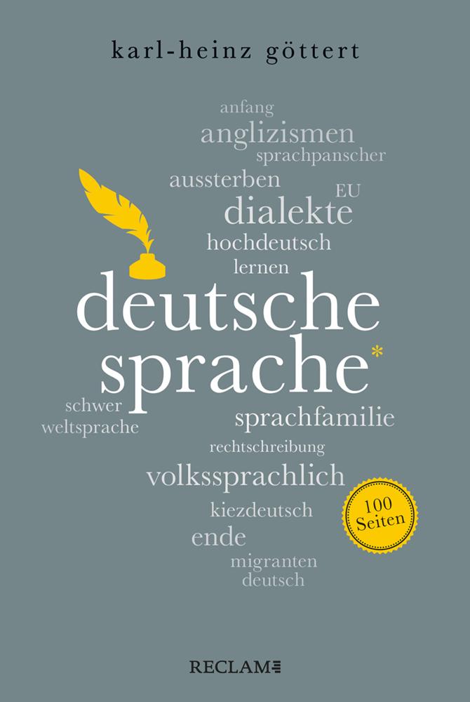 Buchcover: Deutsche Sprache. 100 Seiten