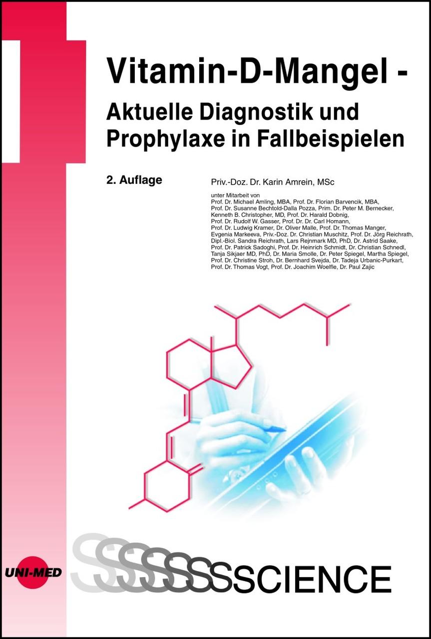 Buchcover: Vitamin-D-Mangel - Aktuelle Diagnostik und Prophylaxe in Fallbeispielen