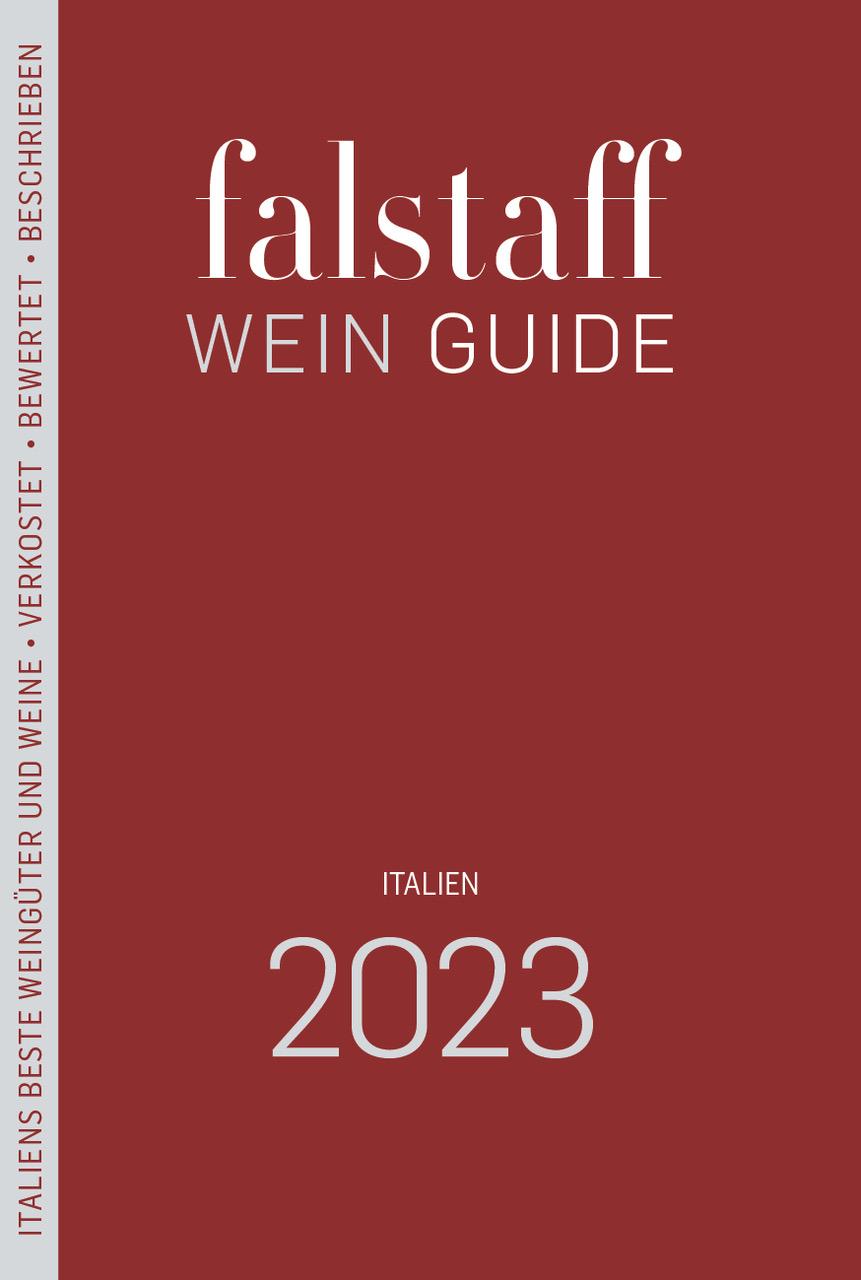 Buchcover: Falstaff Wein Guide Italien 2023