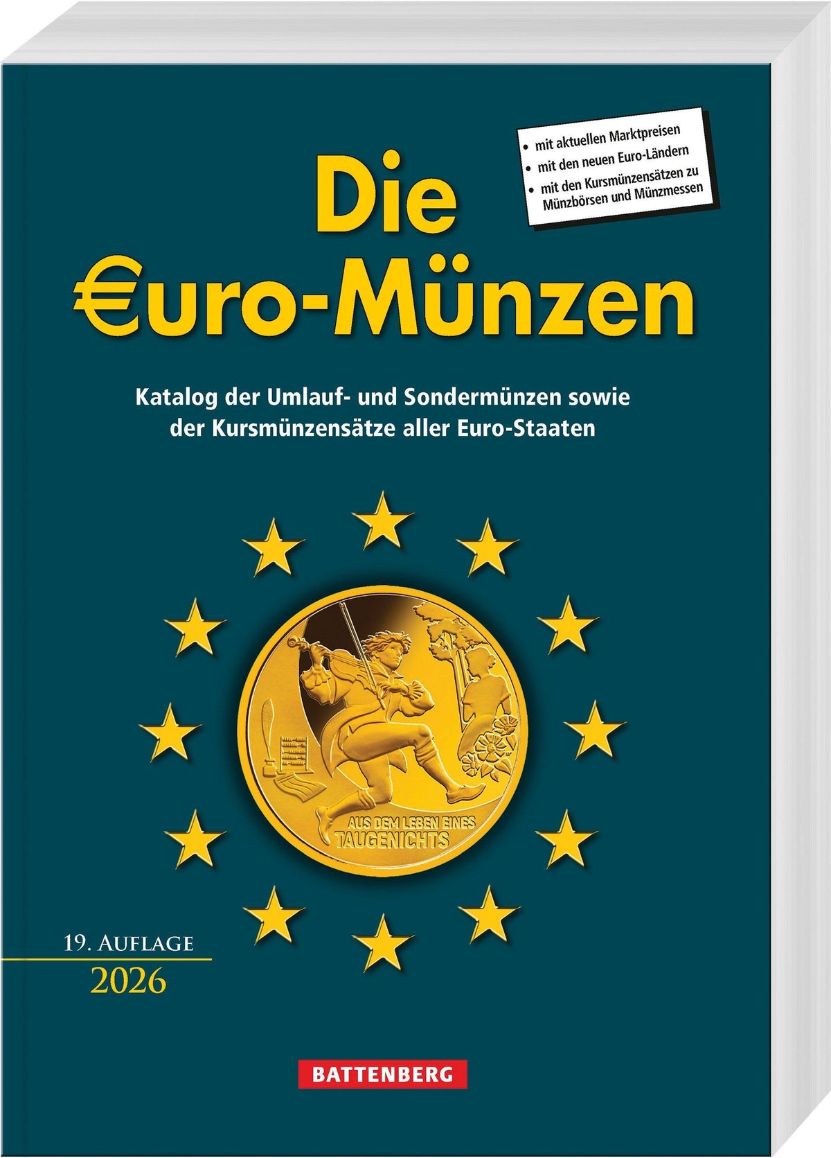 Buchcover: Die Euro-Münzen