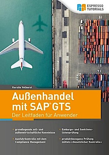 Buchcover: Außenhandel mit SAP GTS - Der Leitfaden für Anwender