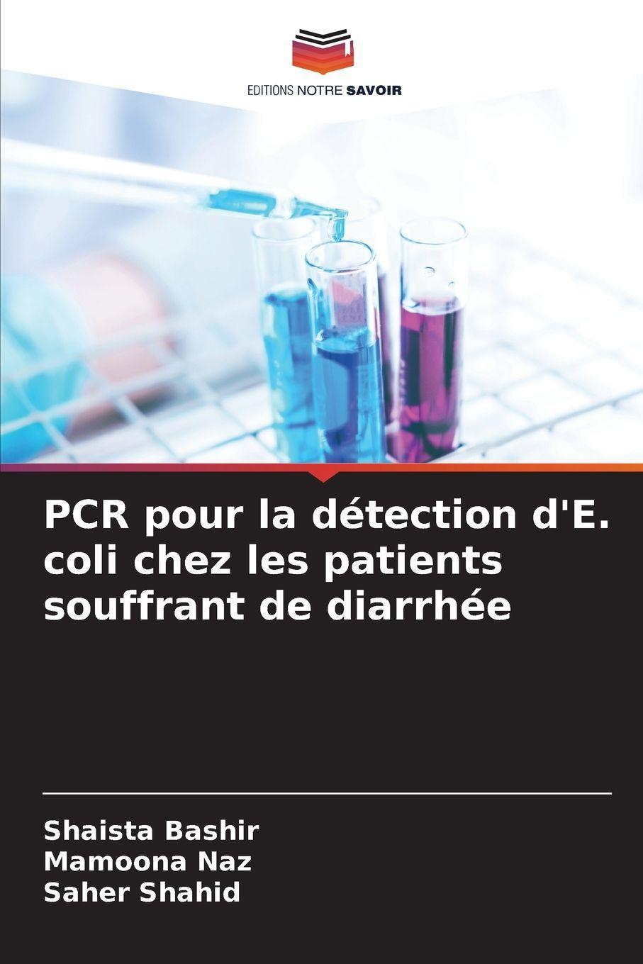 Buchcover: PCR pour la détection d'E. coli chez les patients souffrant de diarrhée
