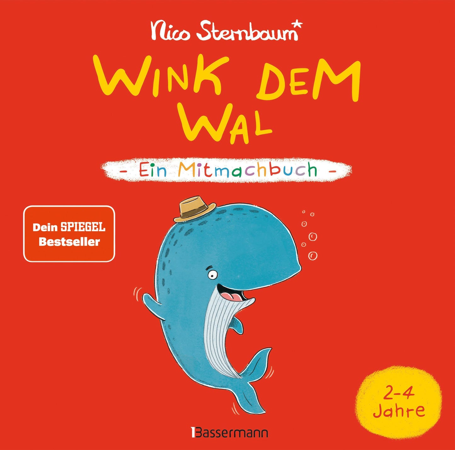 Wink dem Wal - Ein Mitmachbuch zum Schütteln, Schaukeln, Pusten, Klopfen und sehen, was da