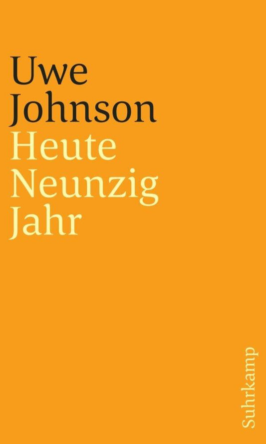 Heute Neunzig Jahr