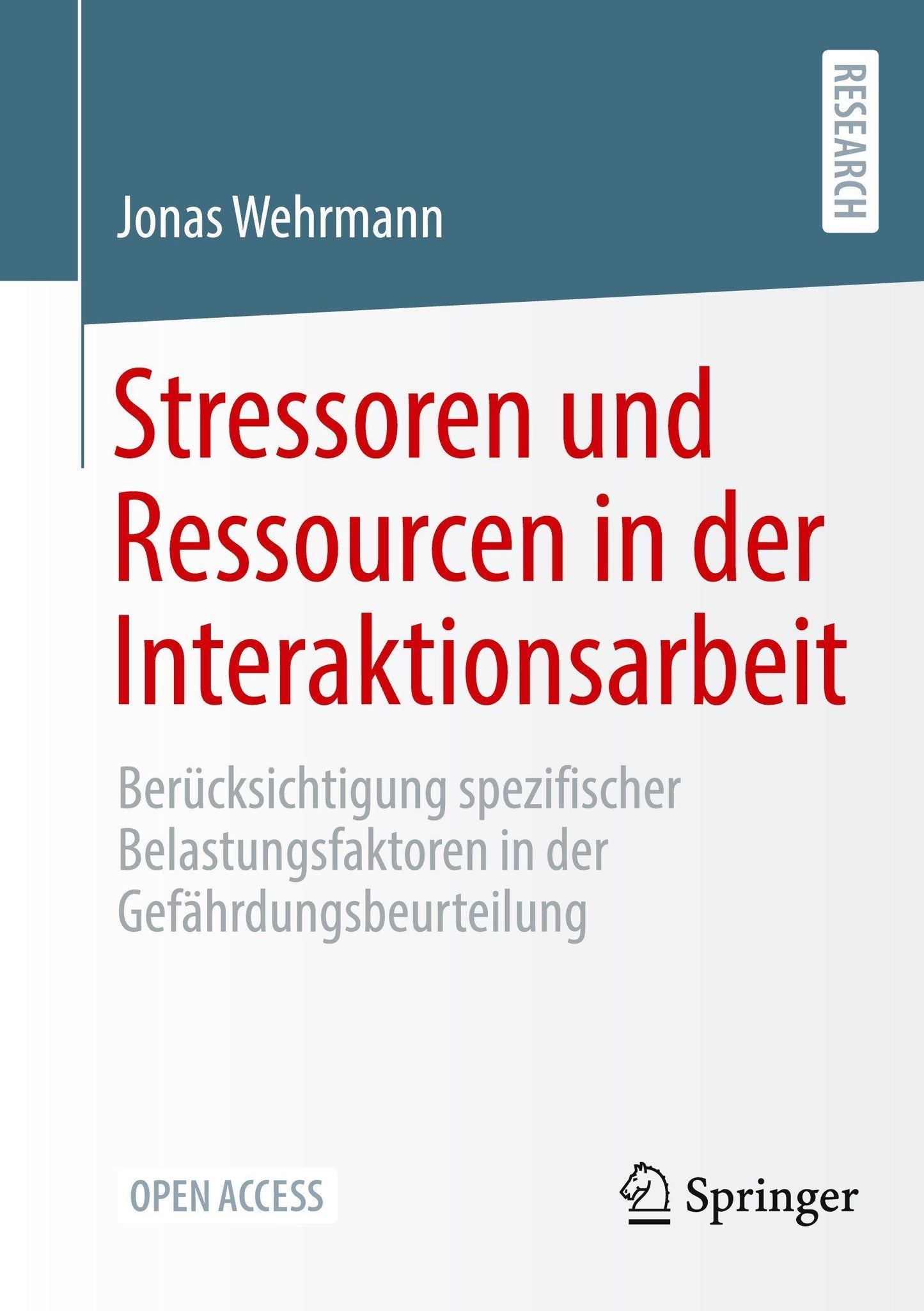 Stressoren und Ressourcen in der Interaktionsarbeit