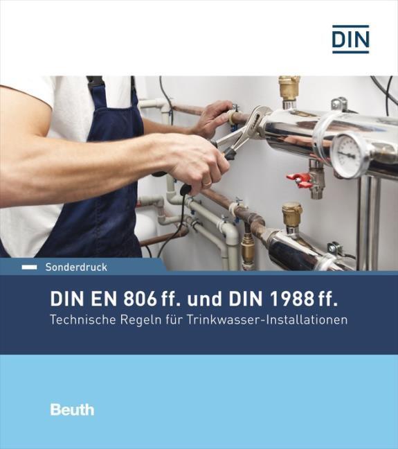 Buchcover: DIN EN 806 ff. und DIN 1988 ff.