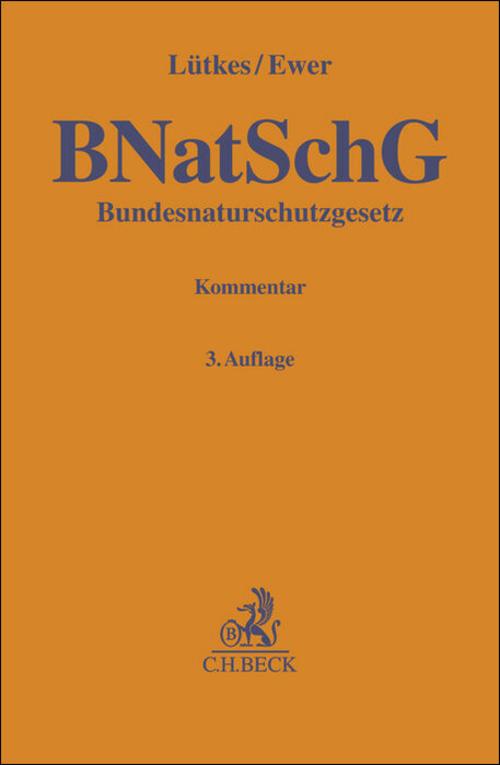 Bundesnaturschutzgesetz. BNatSchG