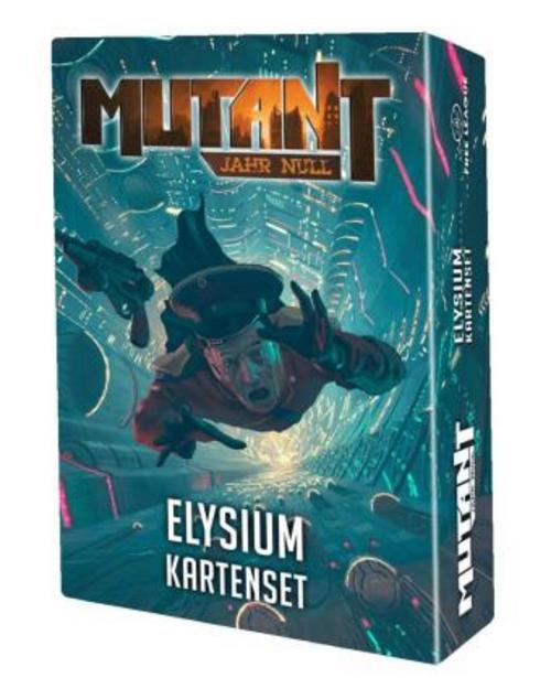 Buchcover: Mutant: Elysium Kartenset