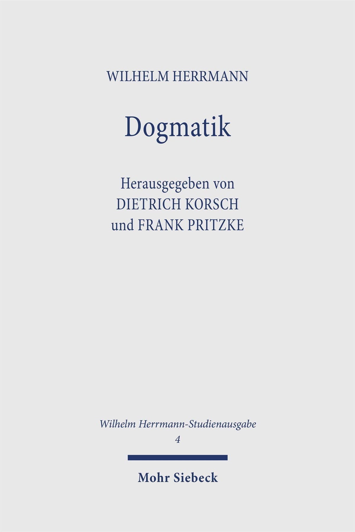 Wilhelm Herrmann-Studienausgabe