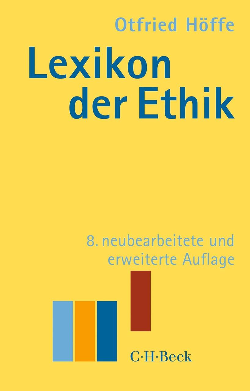 Buchcover: Lexikon der Ethik