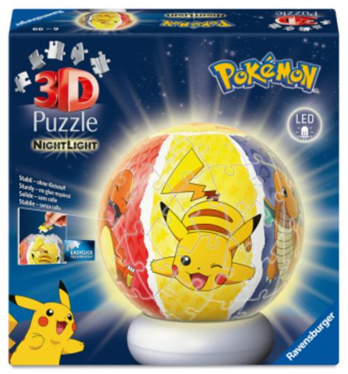 3D Puzzle-Ball Nightlight Pokémon