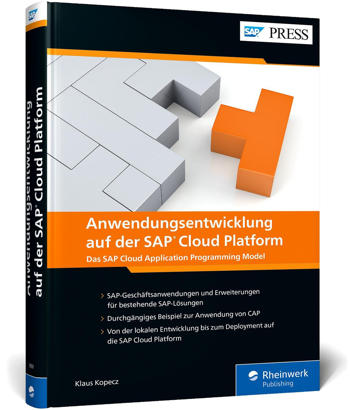 Buchcover: Anwendungsentwicklung auf der SAP Cloud Platform
