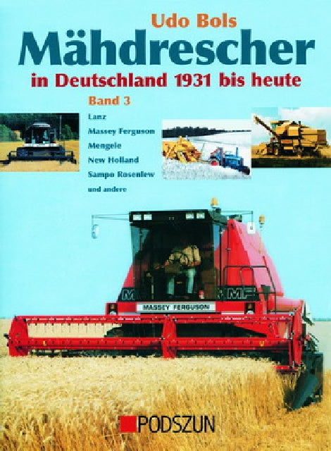 Buchcover: Mähdrescher in Deutschland von 1932 bis heute Bd. 3