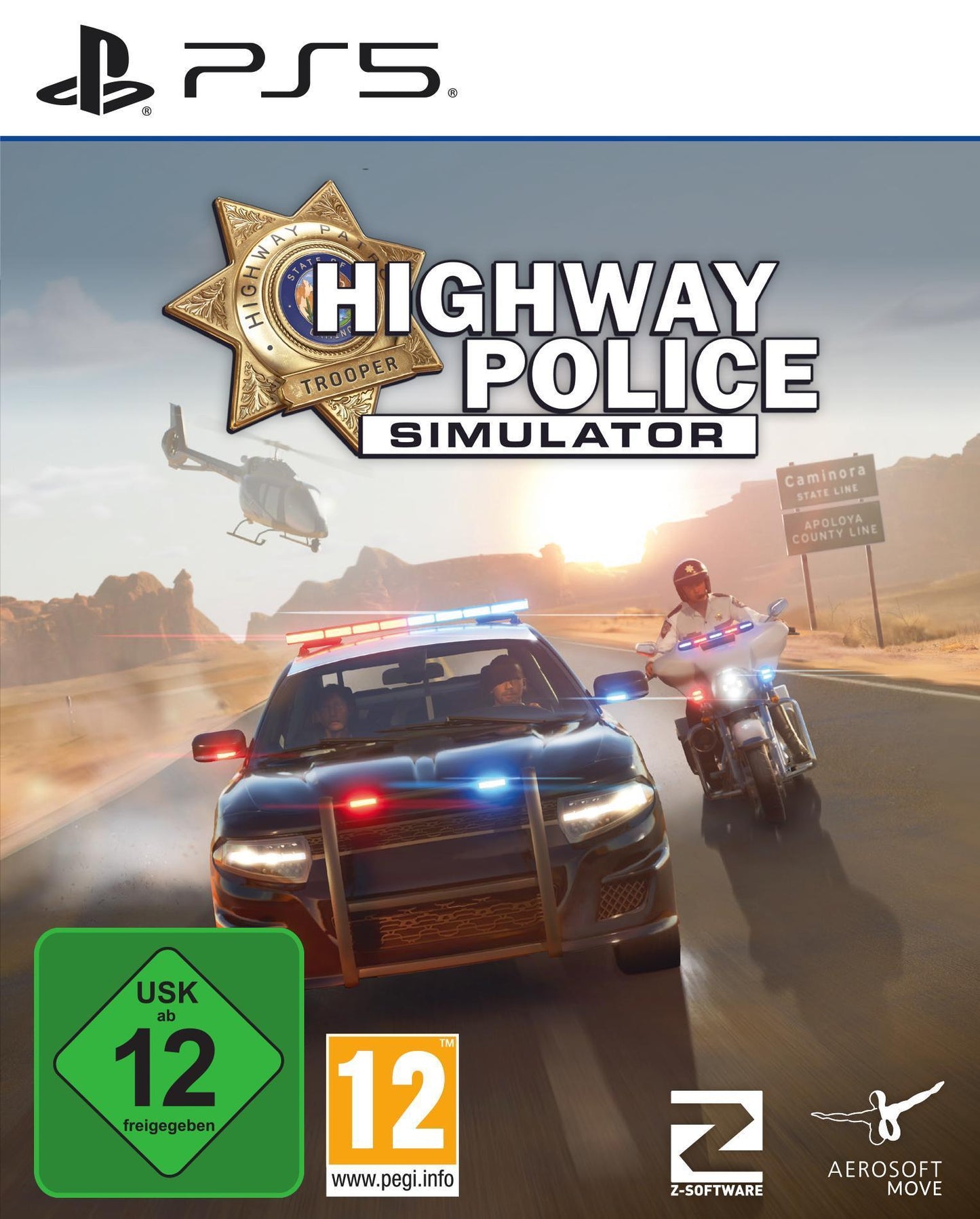 Highway Police Simulator (PlayStation PS5)