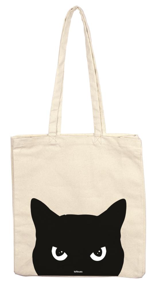 Buchcover: Katze, Stofftasche