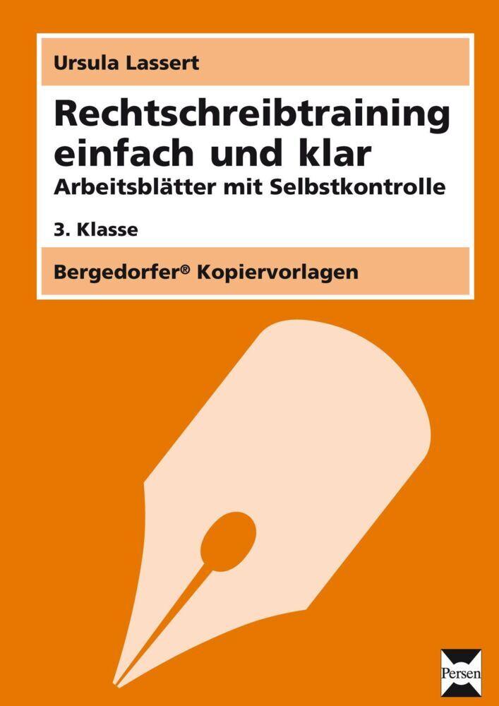 Buchcover: Rechtschreibtraining einfach und klar - 3. Klasse