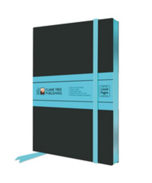 Black & Blue Artisan Paperback Notebook