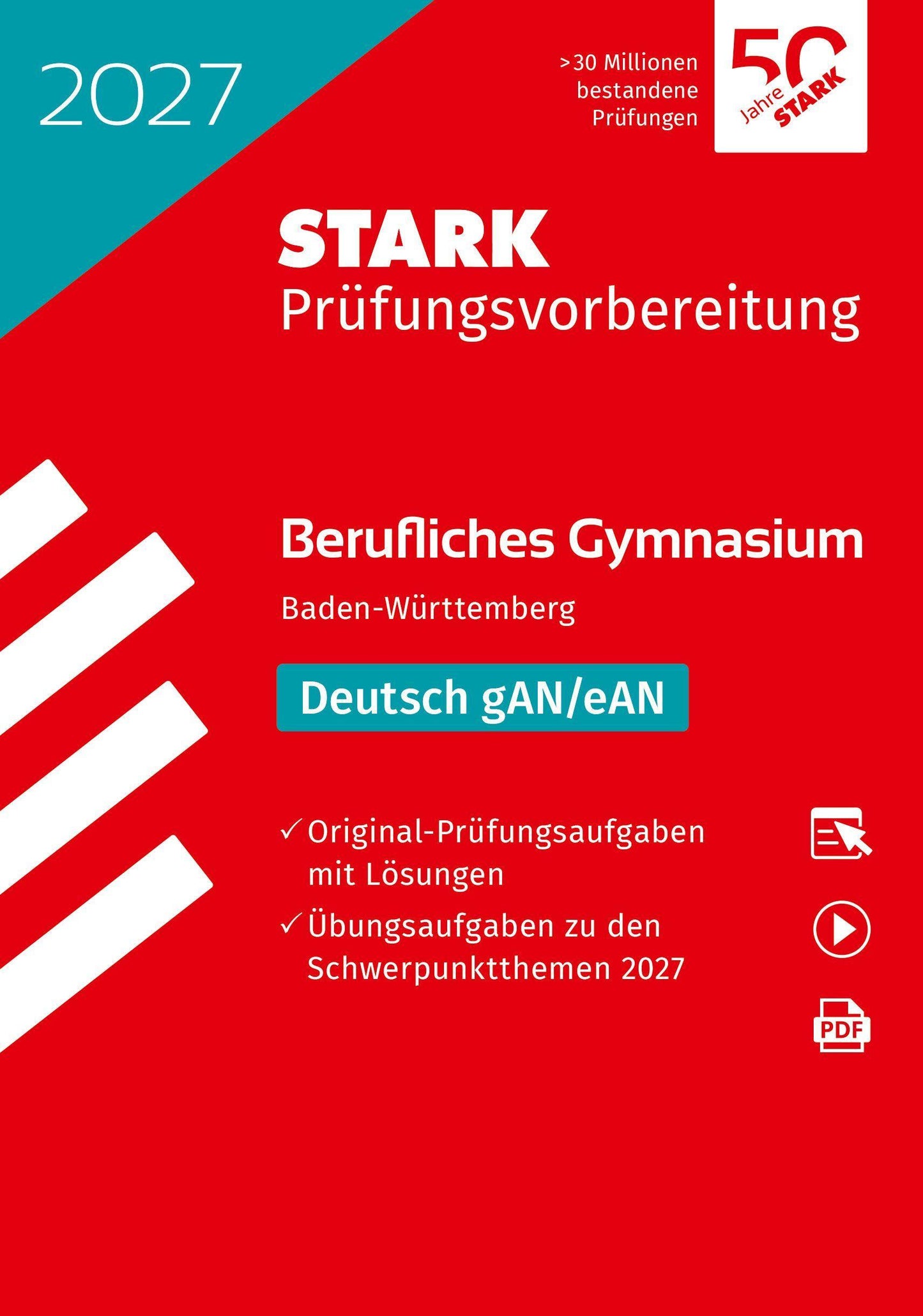 STARK Deutsch - Abitur Berufliches Gymnasium 2027 BW - Prüfungsvorbereitung