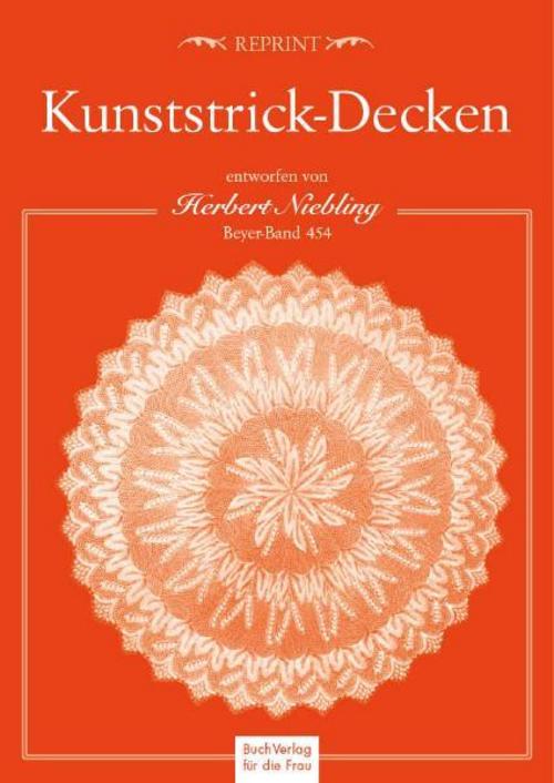 Buchcover: Kunststrick-Decken, entworfen von Herbert Niebling