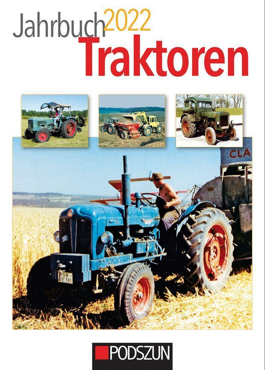 Buchcover: Jahrbuch Traktoren 2022